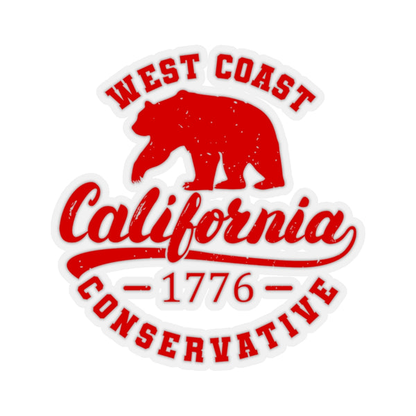 West Coast Conservative Stickers! - It's ok to be Conservative... Let 'em know that we're out here.