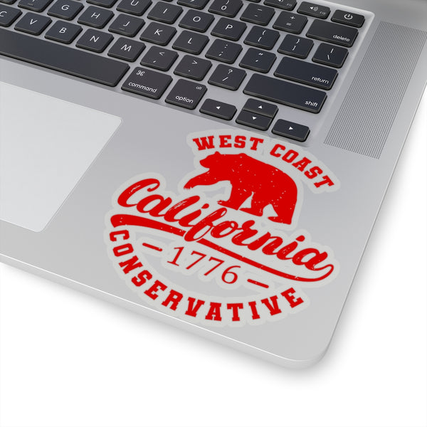 West Coast Conservative Stickers! - It's ok to be Conservative... Let 'em know that we're out here.