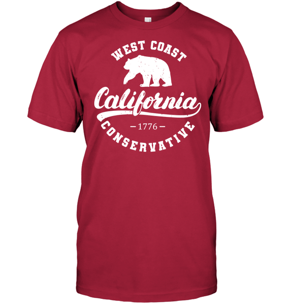 West Coast Conservative - White Text