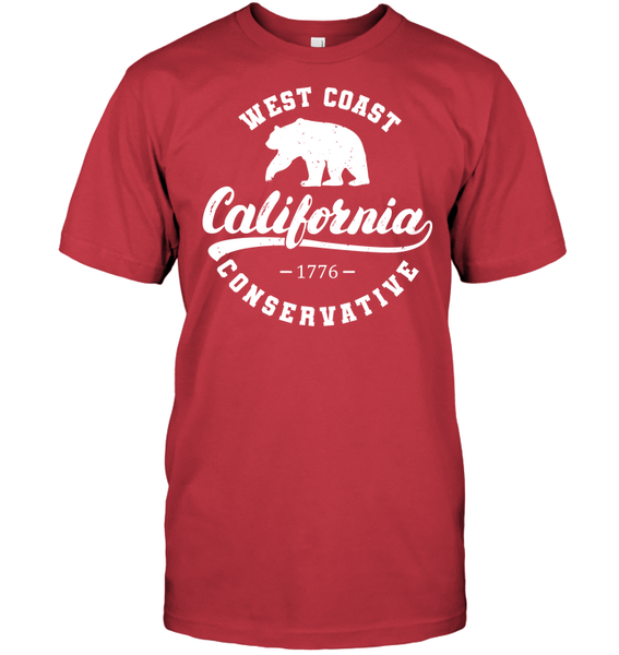 West Coast Conservative - White Text