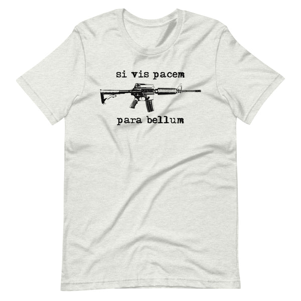 Si vis pacem  Tee with dark print