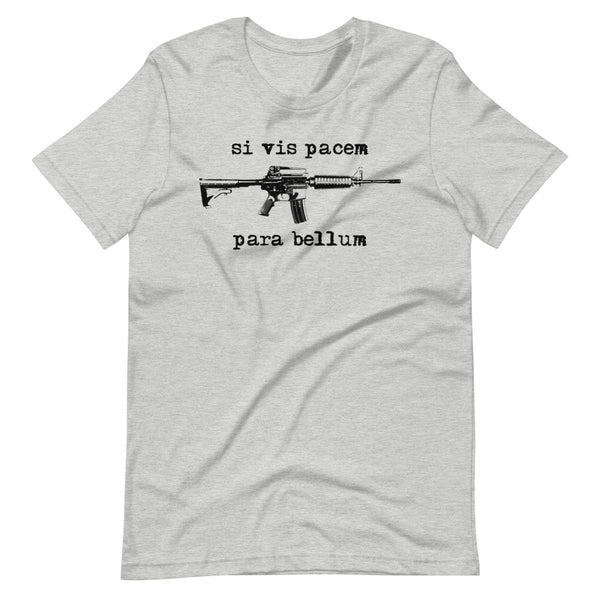 Si vis pacem  Tee with dark print