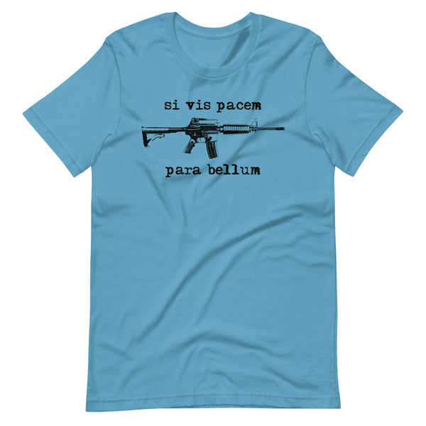 Si vis pacem  Tee with dark print
