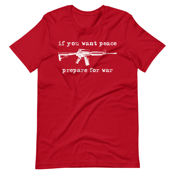 Prepare For War Tee (White print)