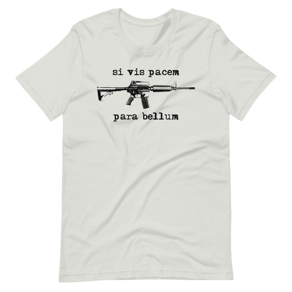 Si vis pacem  Tee with dark print